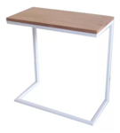 Mesa Auxiliar De Arrime Para Sillón Estilo Industrial F