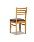 COMBO ESCANDINAVO DEFRANCE - MESA 130CM GRIS  4 SILLAS MIEL NEGRO (OT000004  OTSINEMI)