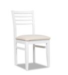 SILLA CLÁSICA DEFRANCE - BLANCA TAPIZ CRUDO X2 UNIDADES (OTSICRBR)