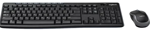 Kit De Teclado Y Mouse Inalámbrico Logitech Mk270 Color Negro