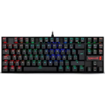 Teclado Gamer Redragon Kumara Negro Switch Rojo Rainbow Español K552-KR-SP