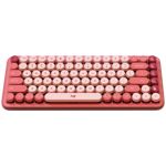 TECLADO INALAMBRICO MECANICO POP KEYS ROSA
