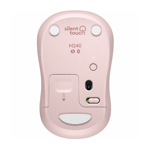 Mouse Inalámbrico Bluetooth Logitech M240 Silent Rosa