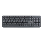 Teclado USB de tinta durable y 12 teclas multimedia NISUTA - NSKB27U