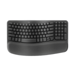 Teclado Inalámbrico Logitech Ergo Wave Keys Negro