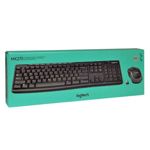 Combo Teclado / Mouse Logitech MK270 Inalambrico Negro