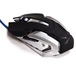 Mouse Gamer Optico Wesdar X10 Metalico USB 2400 Dpi Led