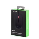 Mouse Optico Wesdar X18 USB 1200 Dpi Oficina Escritorio Goma
