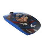 Mouse Xtech Xtm-D340ca Marvel Avengers Capitán América  Flat  Wireless 24GHZ (Xtm-d340ca)