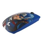 Mouse Xtech Xtm-D340ca Marvel Avengers Capitán América  Flat  Wireless 24GHZ (Xtm-d340ca)