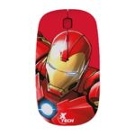 Mouse Xtech Xtm-M340im  Marvel Avengers Iron Man Flat  Wireless 24GHZ (Xtm-m340im)