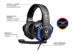 Kit Gaming Teclado y Mouse Retro Iluminado + Auriculares Led RGB Pc Play Consolas
