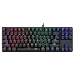Teclado Gamer Bora T-Dagger Red Español Negro T-TGK315-RD-SP