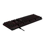 TECLADO LOGITECH G413 MECANICAL GAMING KEYBOARD CARBON (920-008300)