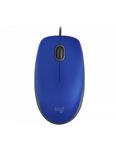 MOUSE LOGITECH M110 SILENT BLUE