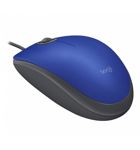 MOUSE LOGITECH M110 SILENT BLUE