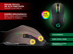 Mouse Gamer Gadnic M8 High 6 Botones RGB USB