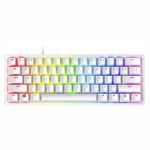 TECLADO OPTICO RAZER HUNTSMAN MINI MERCURY RGB GAMER SWITCH RAZER LINEAR OPTICAL RED