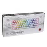 TECLADO OPTICO RAZER HUNTSMAN MINI MERCURY RGB GAMER SWITCH RAZER LINEAR OPTICAL RED