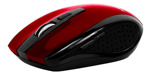 Mouse Inalámbrico Argomtech Ms32 Usb 2,4 Ghz 6 Botones Rojo