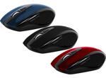 Mouse Inalámbrico Argomtech Ms32 Usb 2,4 Ghz 6 Botones Rojo