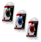 Mouse Inalámbrico Argomtech Ms32 Usb 2,4 Ghz 6 Botones Rojo