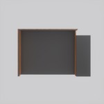 Isla de cocina Stone EMC Olmo y Gris Grafito