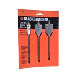 SET DE MECHAS PALETA 3 PIEZAS BLACK AND DECKER 17150E