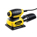 LIJADORA ORBITAL 1/4 HOJA 220W RECOLECTOR STANLEY STEL401-AR