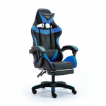Silla Gamer Vonne SV-G0 - Negro/Azul - Cuero sintético - 1