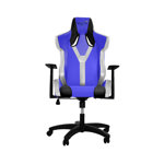 Silla gamer con estructura metálica, alta calidad, color azul y plateado NISUTA - NSBUG5
