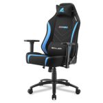 SILLA GAMER SHARKOON SKILLER SGS20 TELA NEGRA-AZUL (FABRIC)