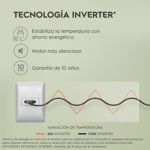 Heladera Electrolux Inverter 260L No Frost Plata HENI3000P