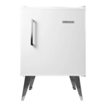 Heladera Vostok con congelador 50lts KS48RVB Vintage blanco bajo mesada frigobar TINDL