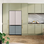 Heladera Samsung Bespoke 328LTS Mixed Satin Beige-Gray