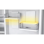 Heladera Whirlpool no frost inverter 500lts inox WRM57K2