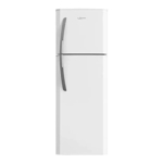 Heladera con freezer Cíclica 264 Lts Drean HDR280F00B Blanca