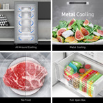 Heladera Samsung Bespoke 328L  Mixed Clean W