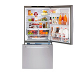 Heladera LG Freezer Inferior 545 litros Acero Inoxidable Smart Inverter GB62BGS