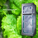 Heladera Samsung No Frost Inverter Twin Cooling Plus 299lts  Silver RT29K507JS8