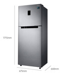 Heladera Samsung Inverter Nofrost Rt35k5532 Inox 362l