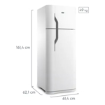 Heladera Cycle Defrost Gafa Hgf368afb 330l Color Blanco