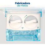 Heladera Columbia Chd43/9 414lts A+ Con Freezer Blanco