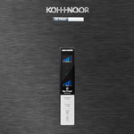 Heladera Kohinoor Khdf42d/8 409lts No Frost Blacksteel