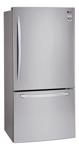 Heladera Inverter LG Gb62bgs 545lts Freezer Inferior Inox