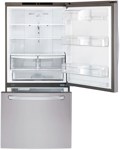 Heladera LG Inverter No Frost Inox GB62BGS 2 Puertas 545lts