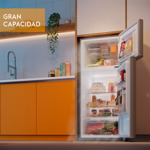 Heladera Gafa Hgf358afp 282lts Cíclica Con Freezer Plata