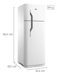 Heladera Gafa Hgf368afb 330lts Con Freezer Blanca