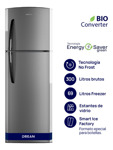 Heladera Con Freezer No Frost Drean Rda300fhrt 300 Litros