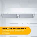 Heladera Top Mount Whirlpool Wrm42hb 386 Lts No Frost Blanca